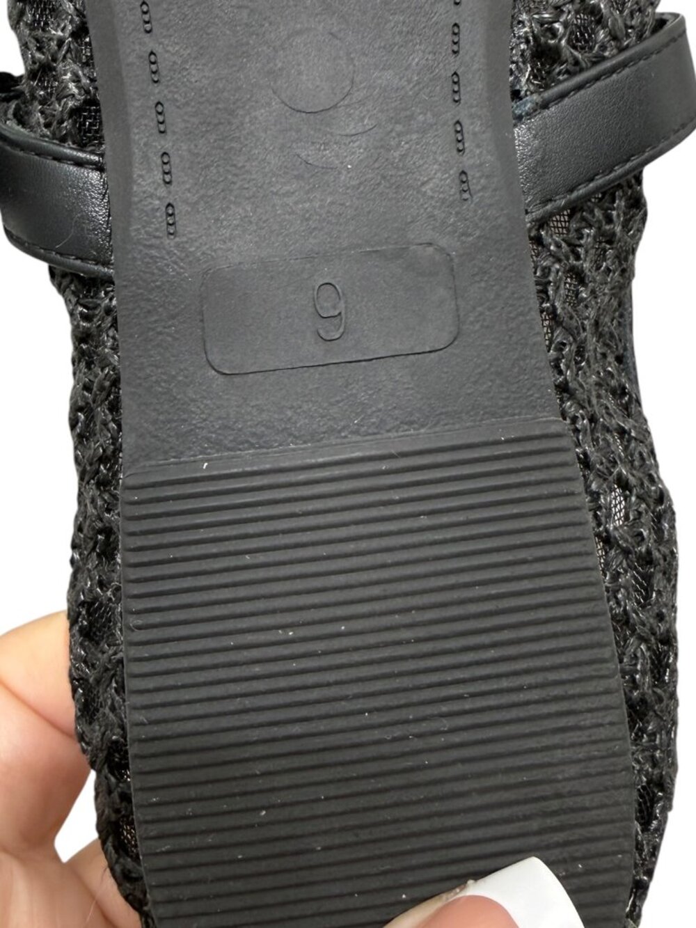 Tahari Dubai Mesh Mary Jane Slip On Women's Ballet Flats Size 9 - Picture 7 of 7